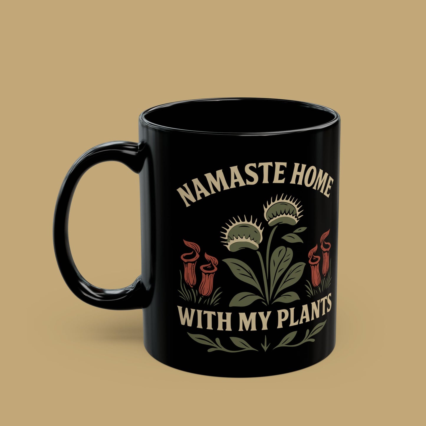 Namaste Home With My Plants Mug