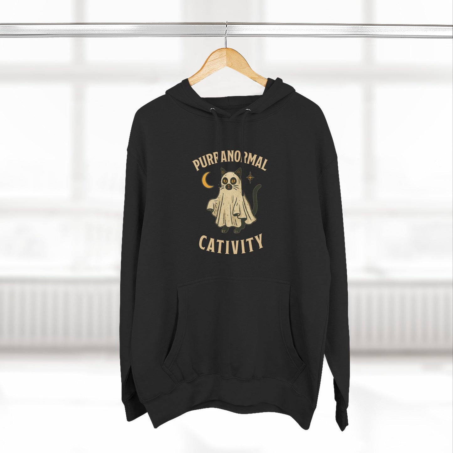 Purranormal Cativity Ghost Cat Hoodie