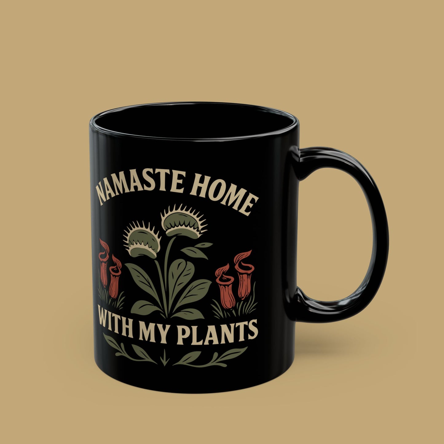 Namaste Home With My Plants Mug
