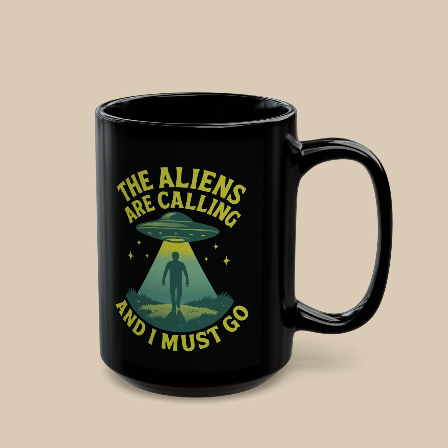 The Aliens are Calling Mug
