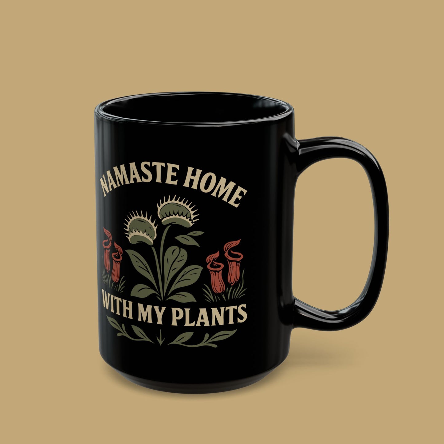 Namaste Home With My Plants Mug