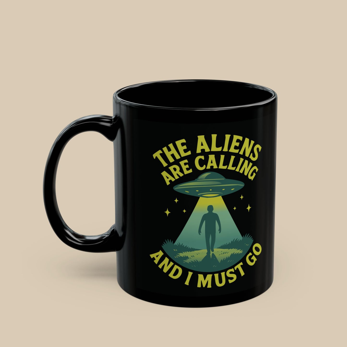 The Aliens are Calling Mug