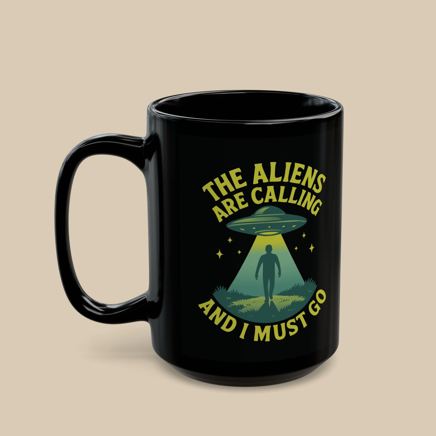 The Aliens are Calling Mug
