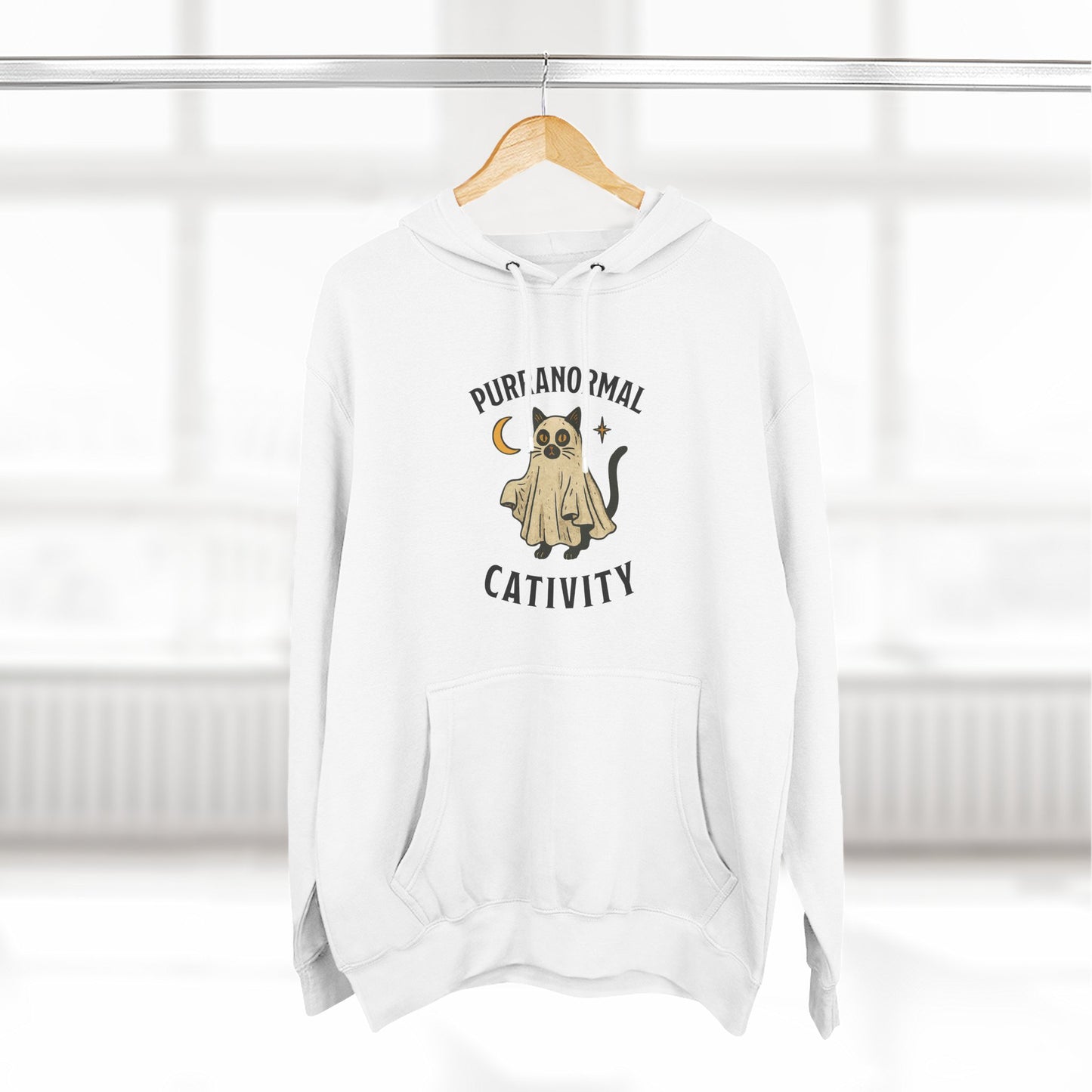Purranormal Cativity Ghost Cat Hoodie