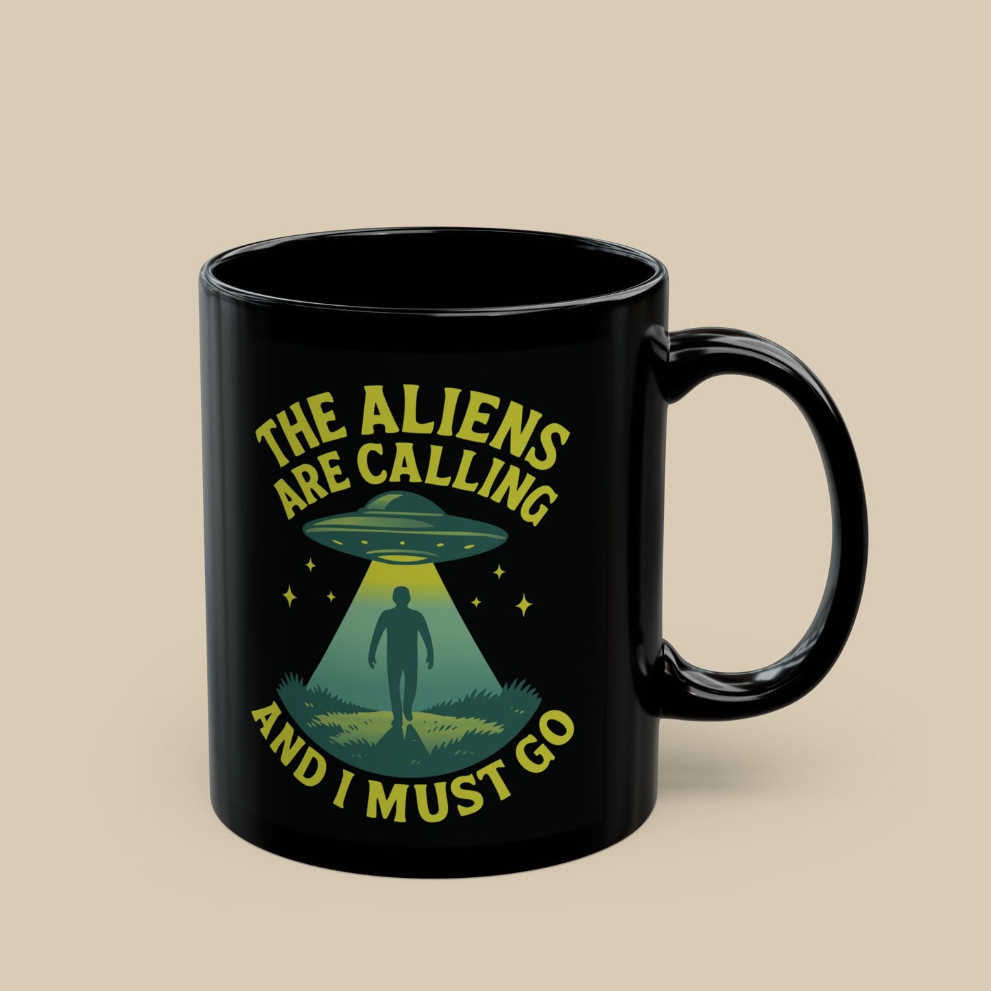 The Aliens are Calling Mug