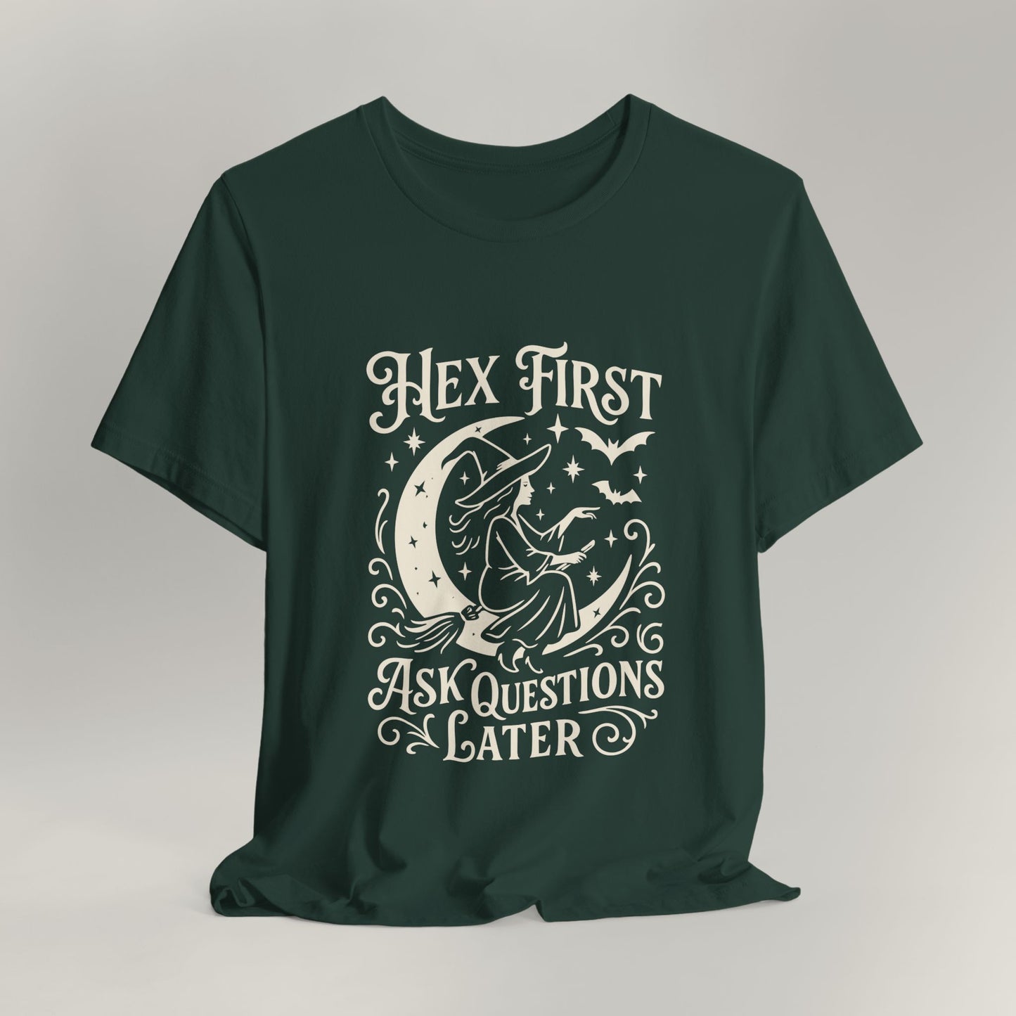 Hex First Ask Questions Later Tee