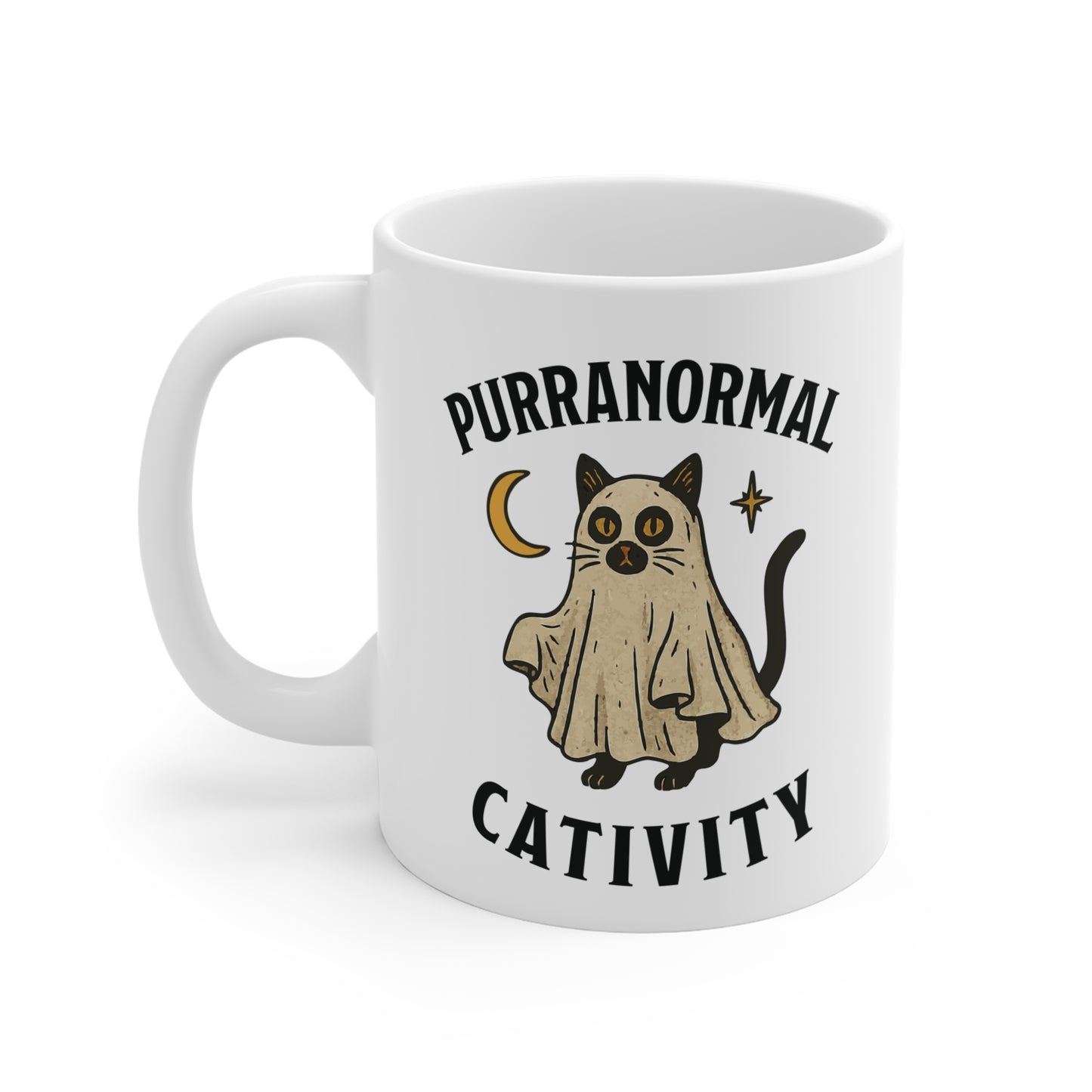Purranormal Cativity Cat Mug