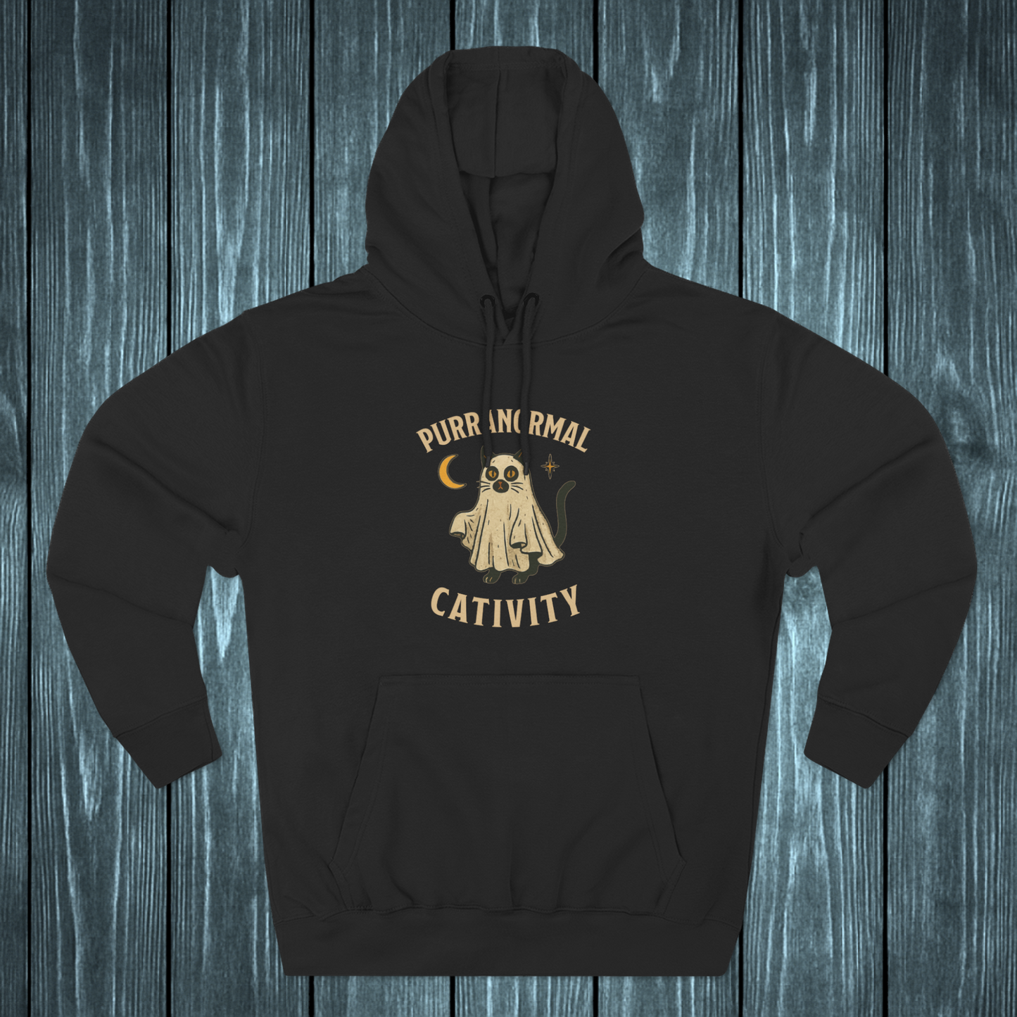 Purranormal Cativity Ghost Cat Hoodie
