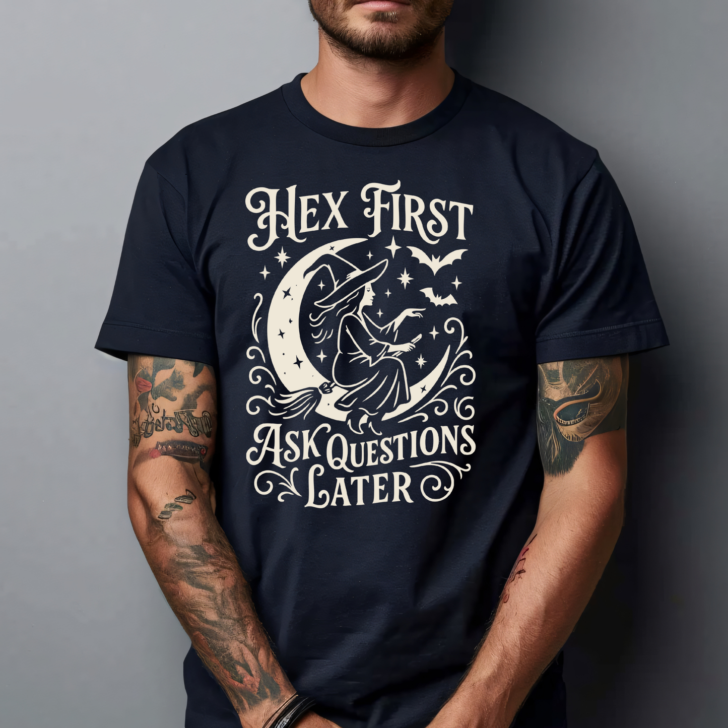 Hex First Ask Questions Later Tee