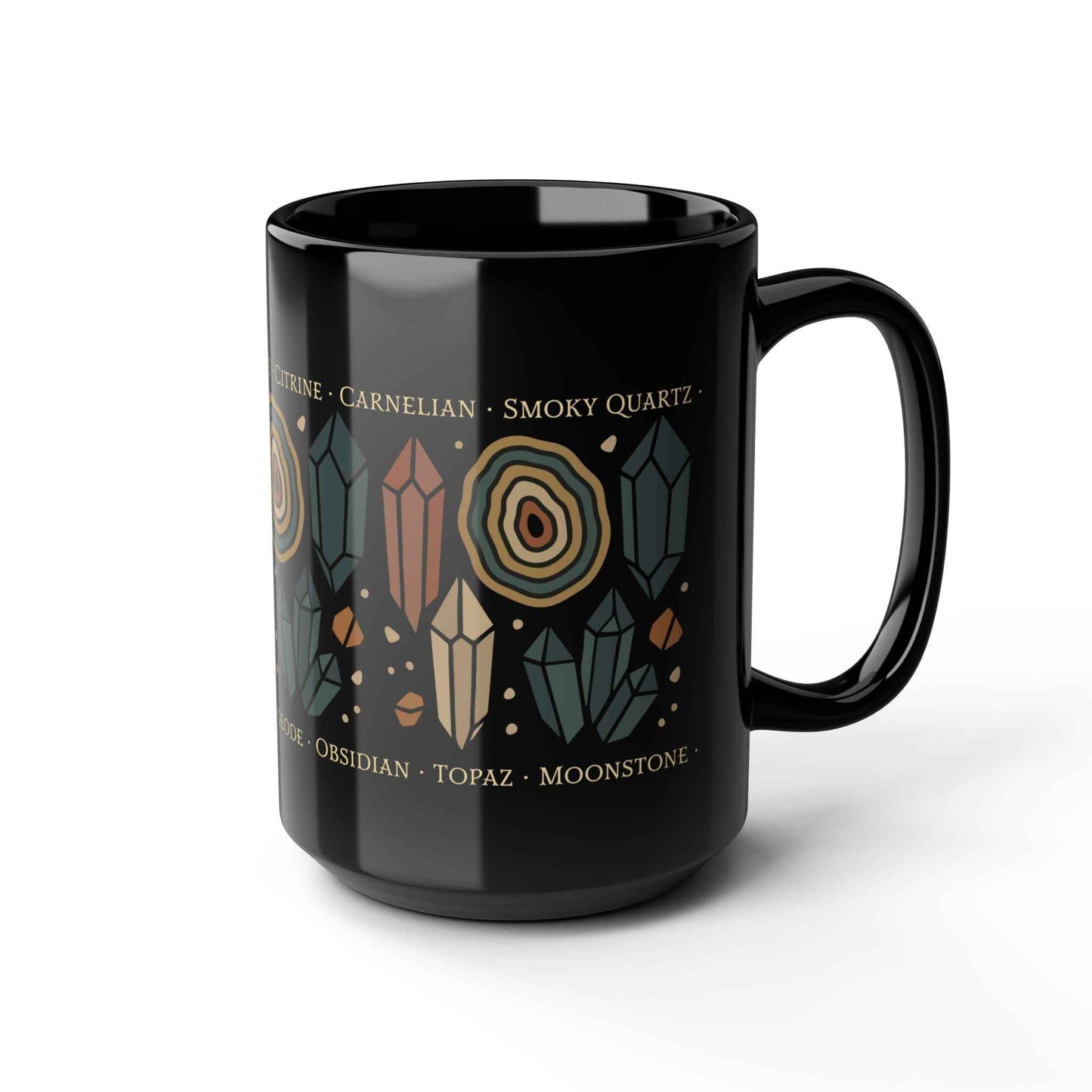 Agate and Crystals Rockhound Mug