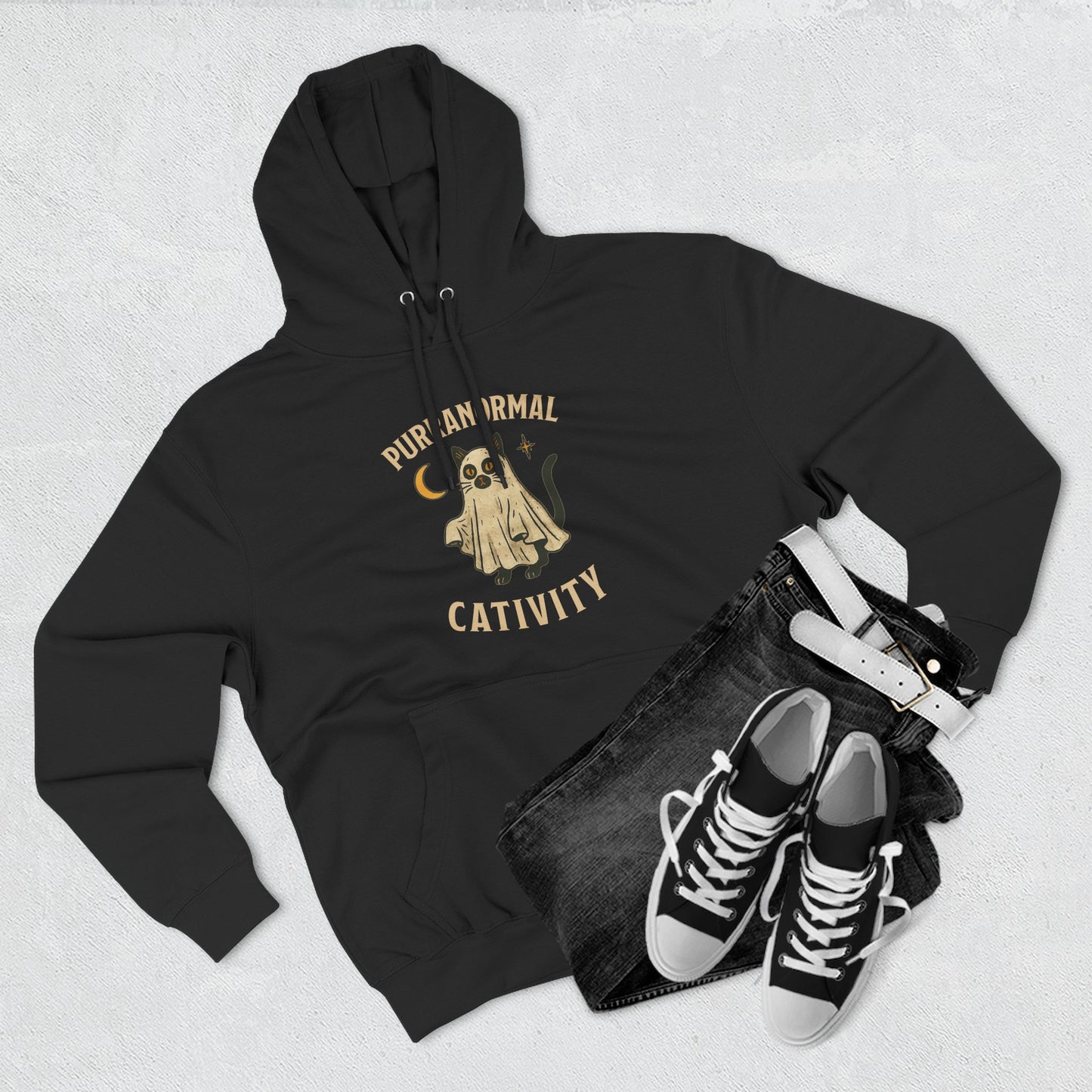Purranormal Cativity Ghost Cat Hoodie