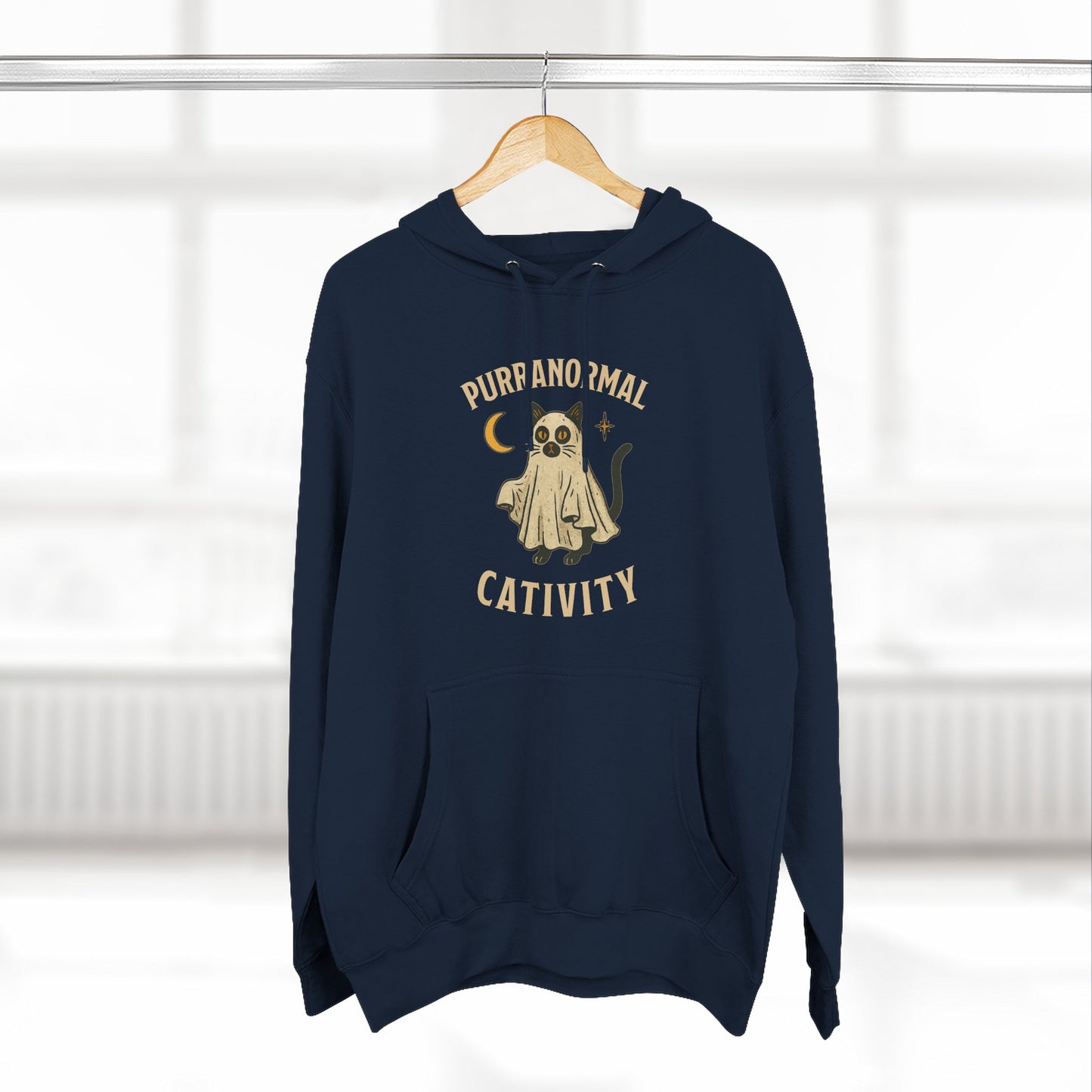 Purranormal Cativity Ghost Cat Hoodie
