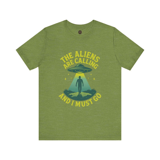 The Aliens Are Calling UFO Graphic Tee