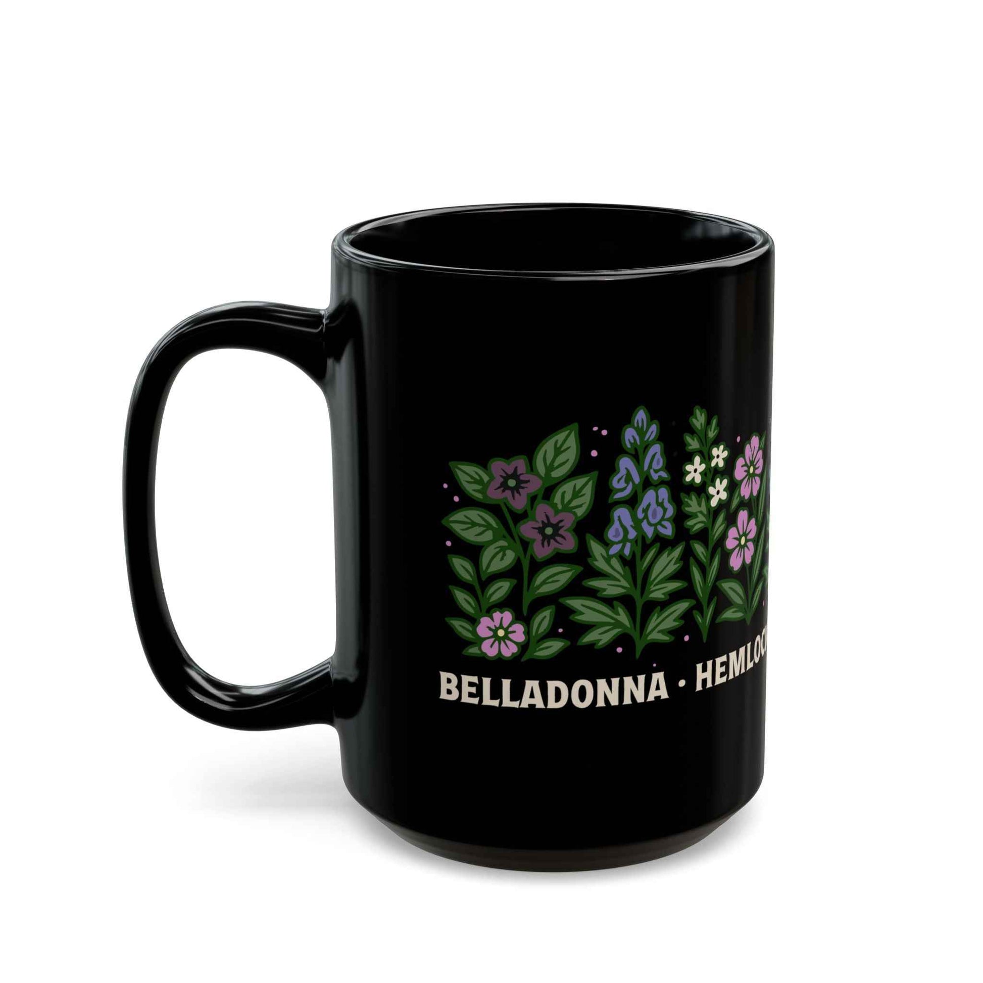 Gothic Botanical Witchy Mug