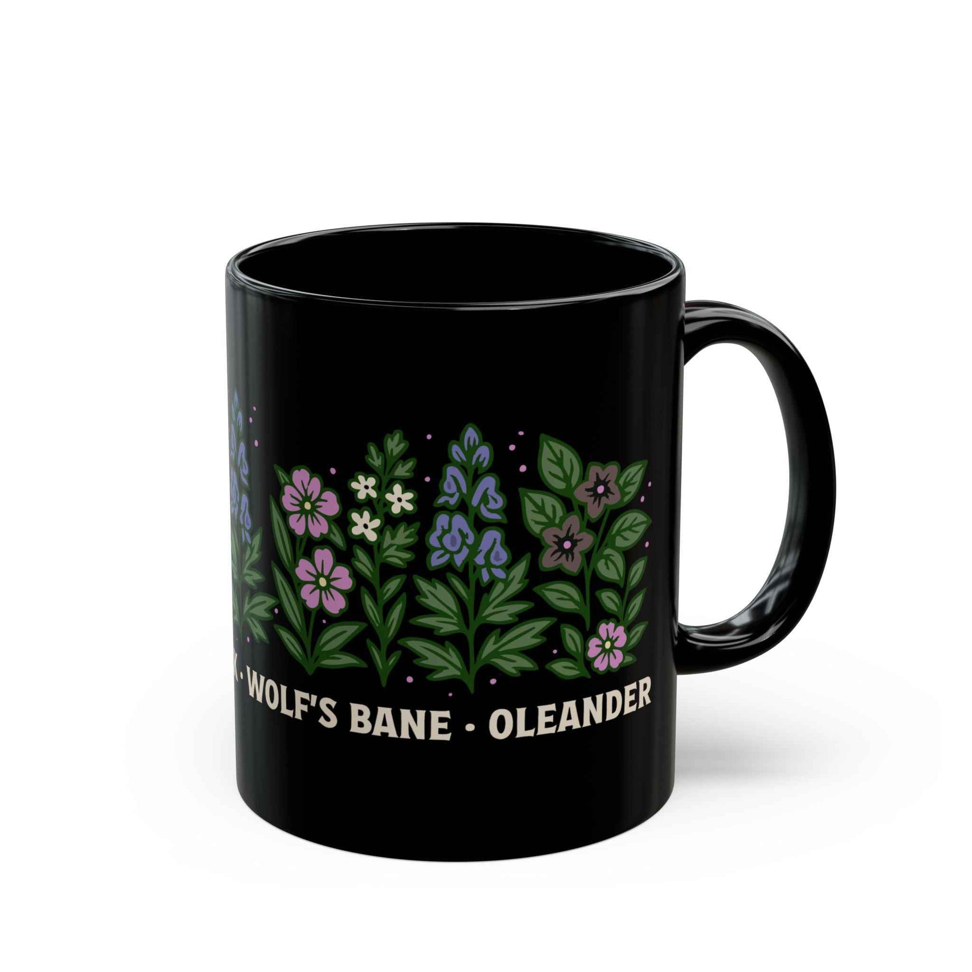 Gothic Botanical Witchy Mug