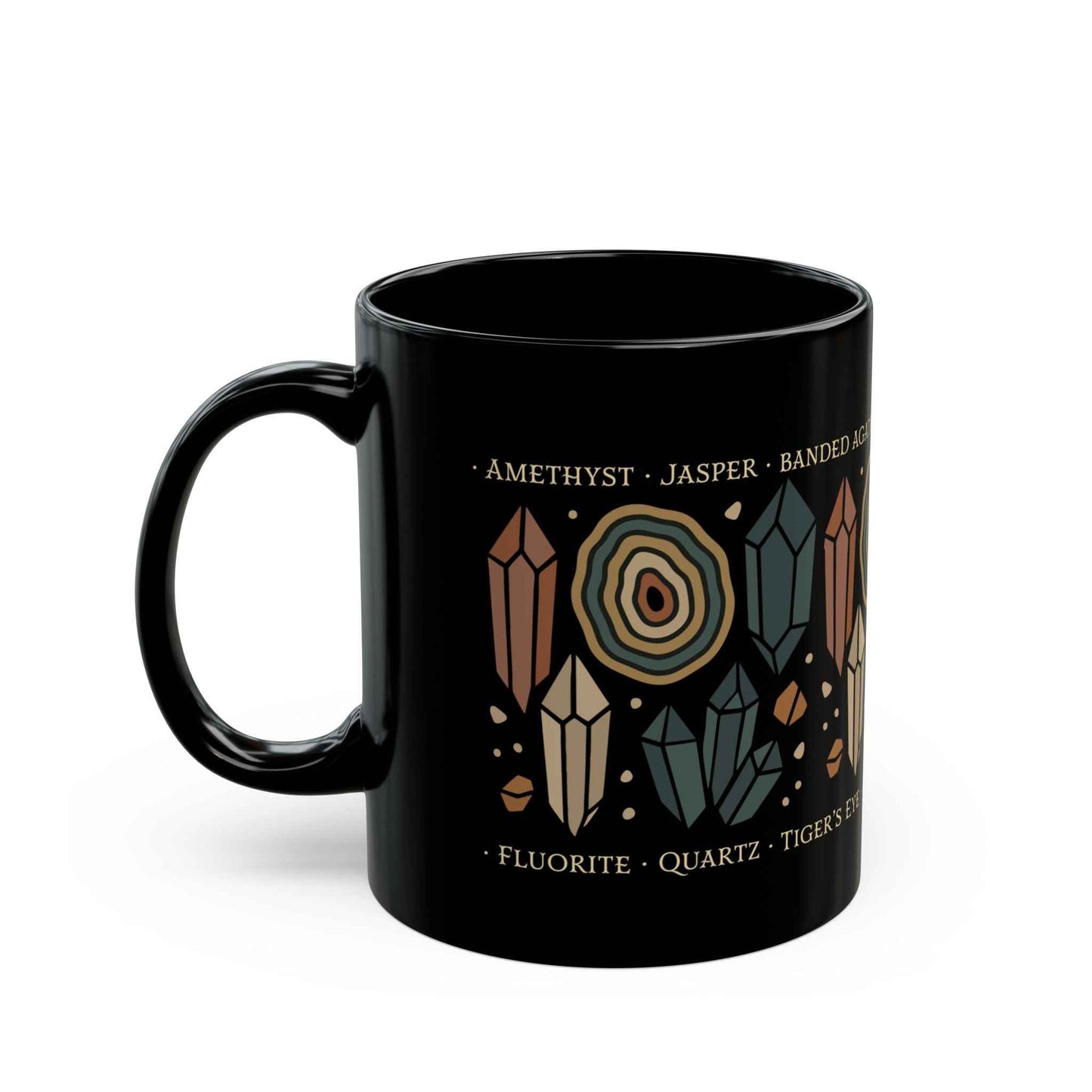 Agate and Crystals Rockhound Mug