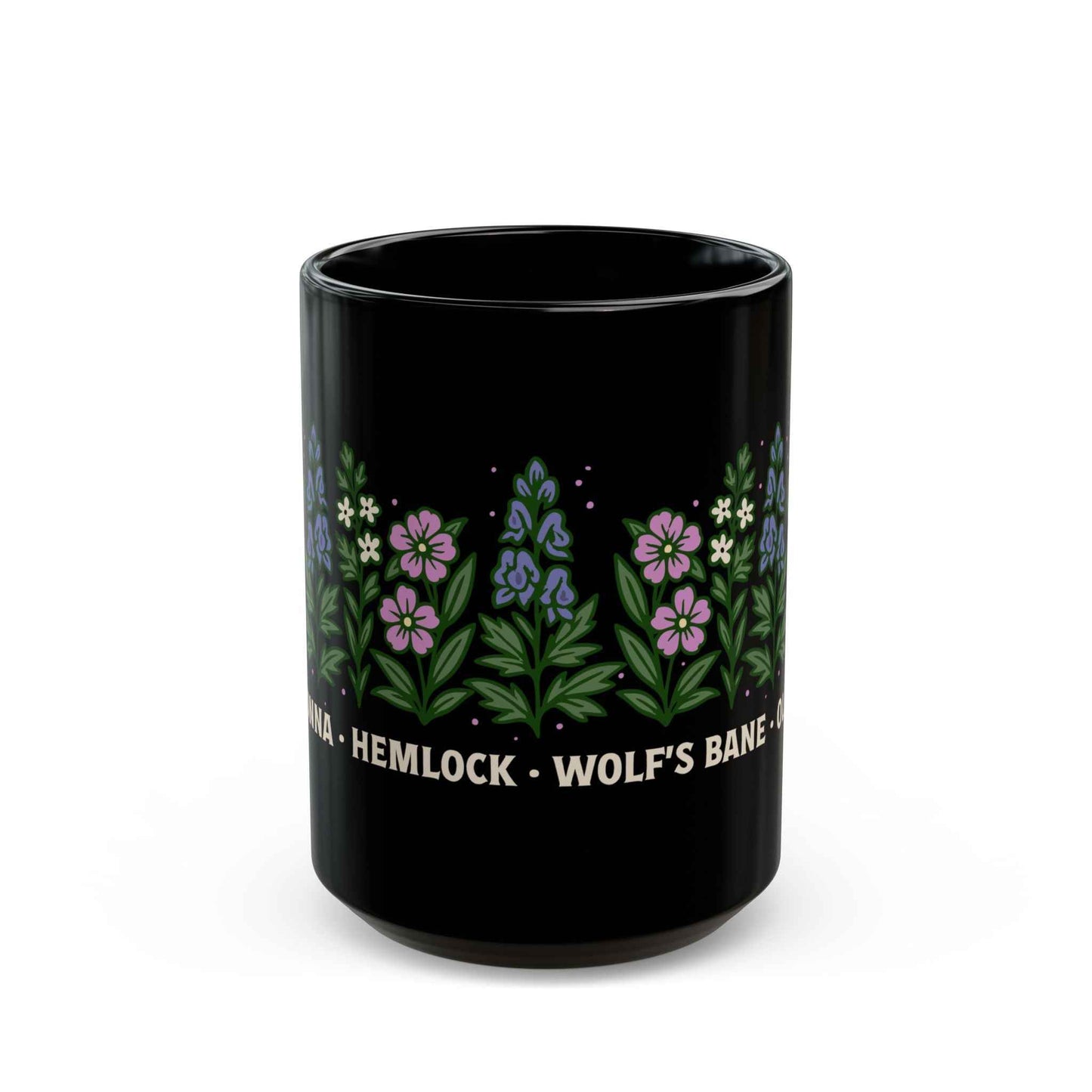Gothic Botanical Witchy Mug