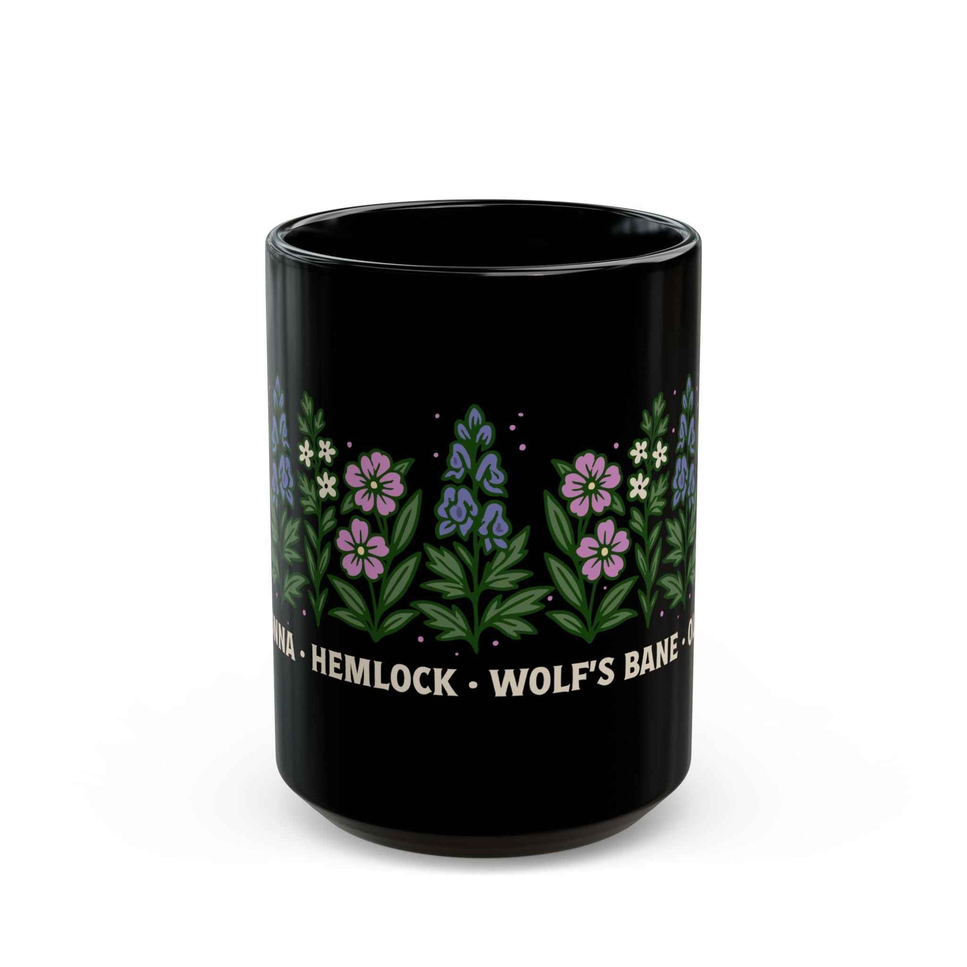 Gothic Botanical Witchy Mug