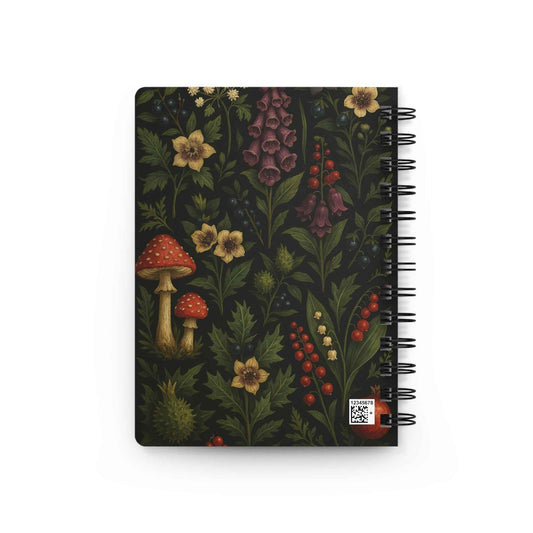 Poisonous Garden Dark Botanical Notebook