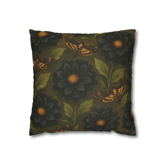 Vintage Floral Pillowcase, Cozy Home Decor, Boho Pillows, Gift for Her, Nature-Inspired Interiors
