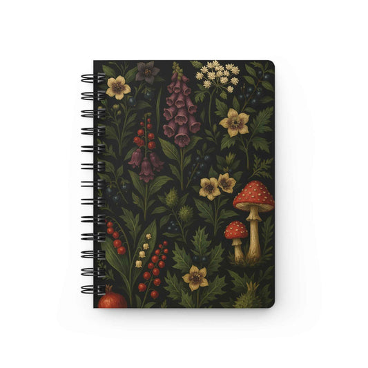 Poisonous Garden Dark Botanical Notebook