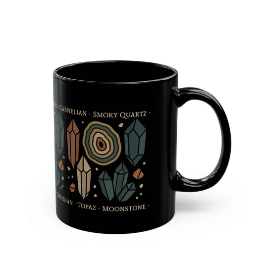 Agate and Crystals Rockhound Mug