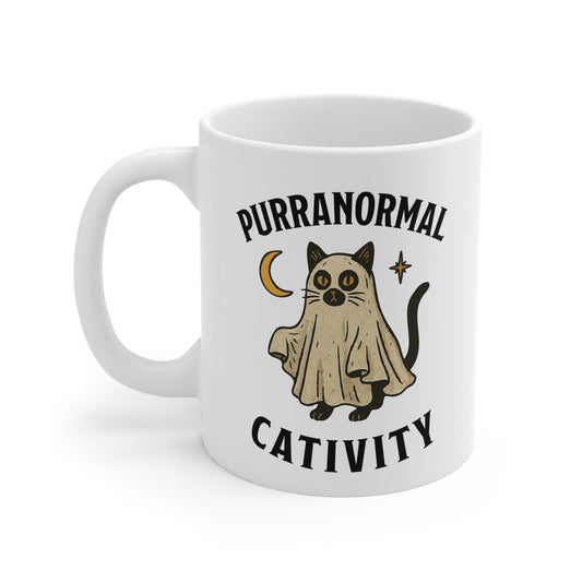 Purranormal Cativity Cat Mug