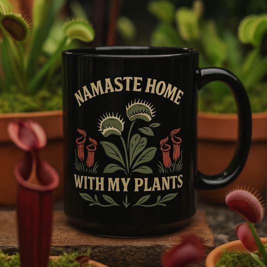 Namaste Home With My Plants Mug