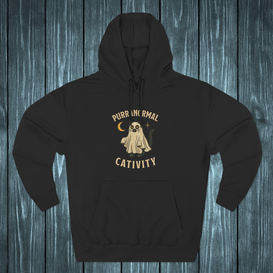 Purranormal Cativity Ghost Cat Hoodie