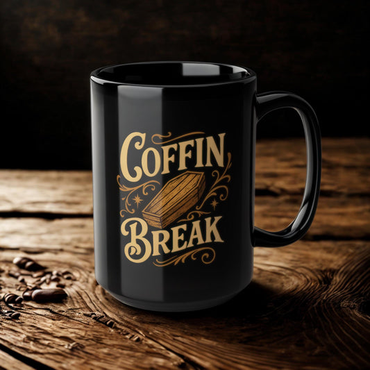 Coffin Break Gothic Mug