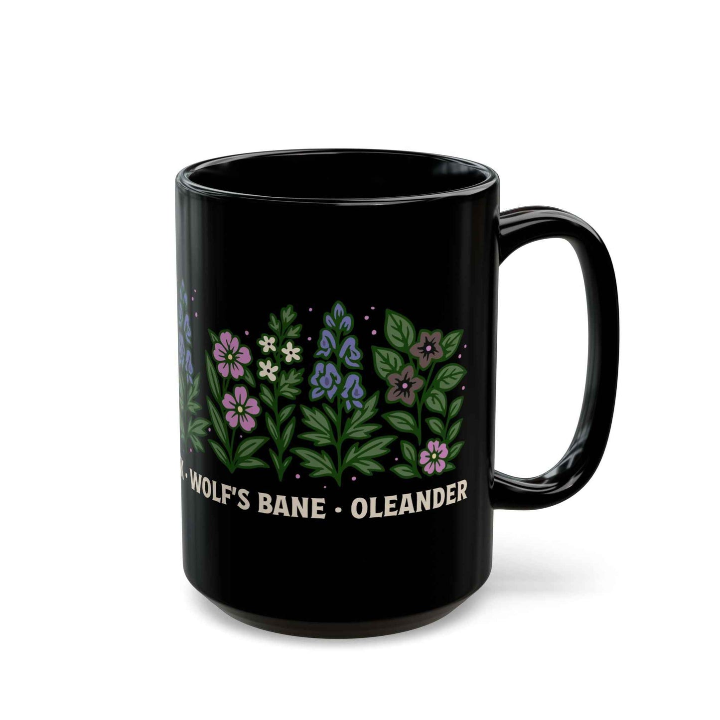 Gothic Botanical Witchy Mug