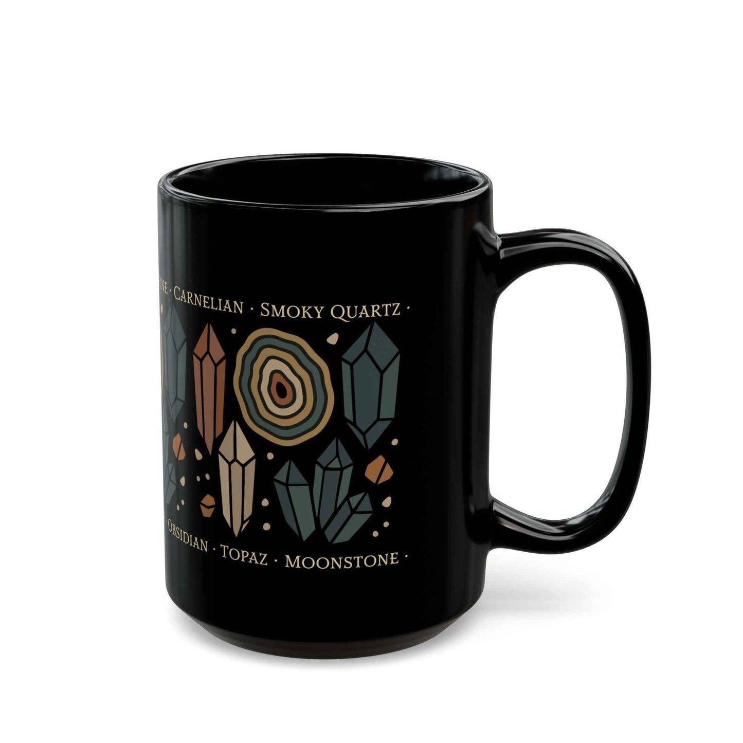 Agate and Crystals Rockhound Mug