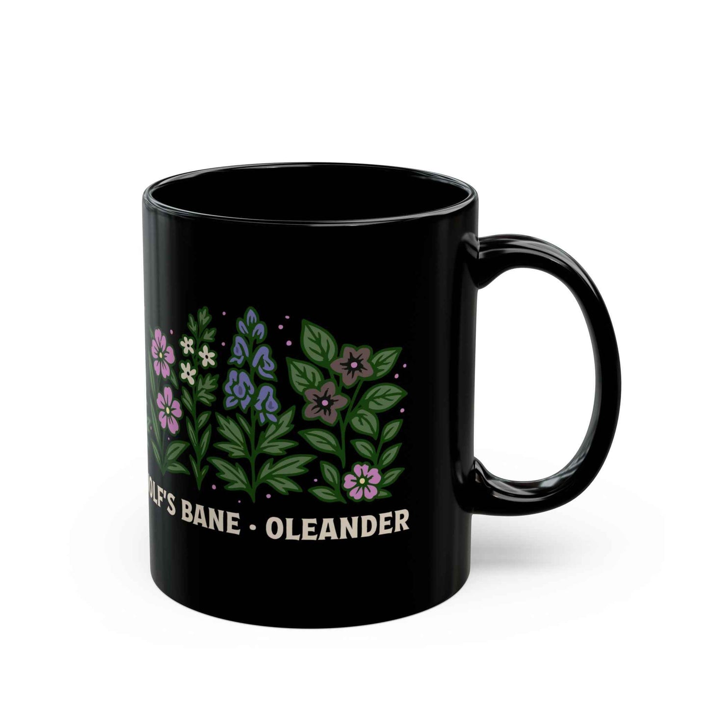 Gothic Botanical Witchy Mug