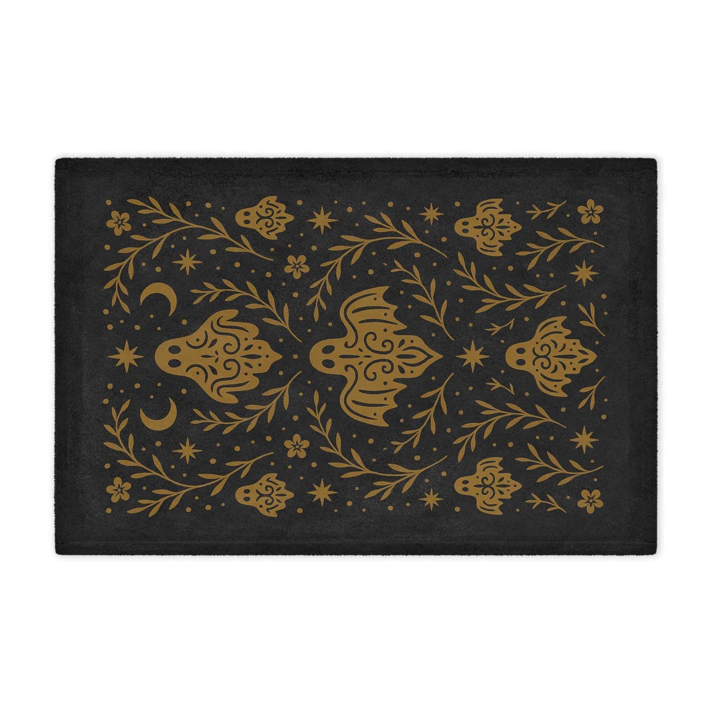 Gothic Ghost Minky Throw Blanket