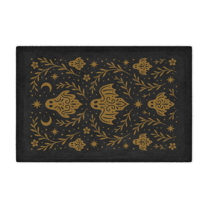 Gothic Ghost Minky Throw Blanket