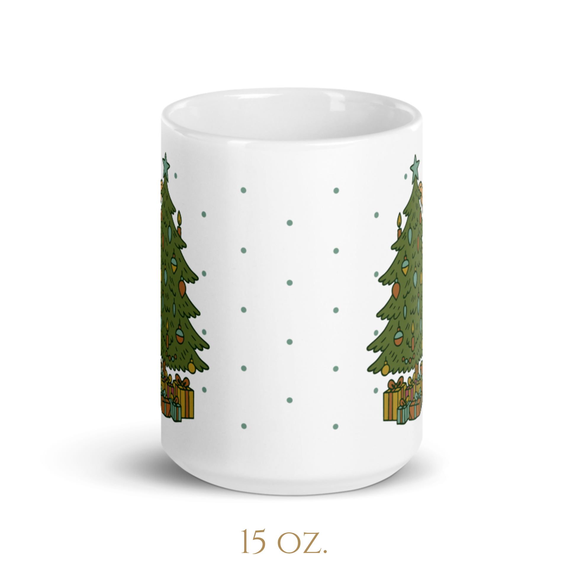Holly Jolly Bigfoot | Cryptid Christmas White Ceramic Mug - Get the Salt