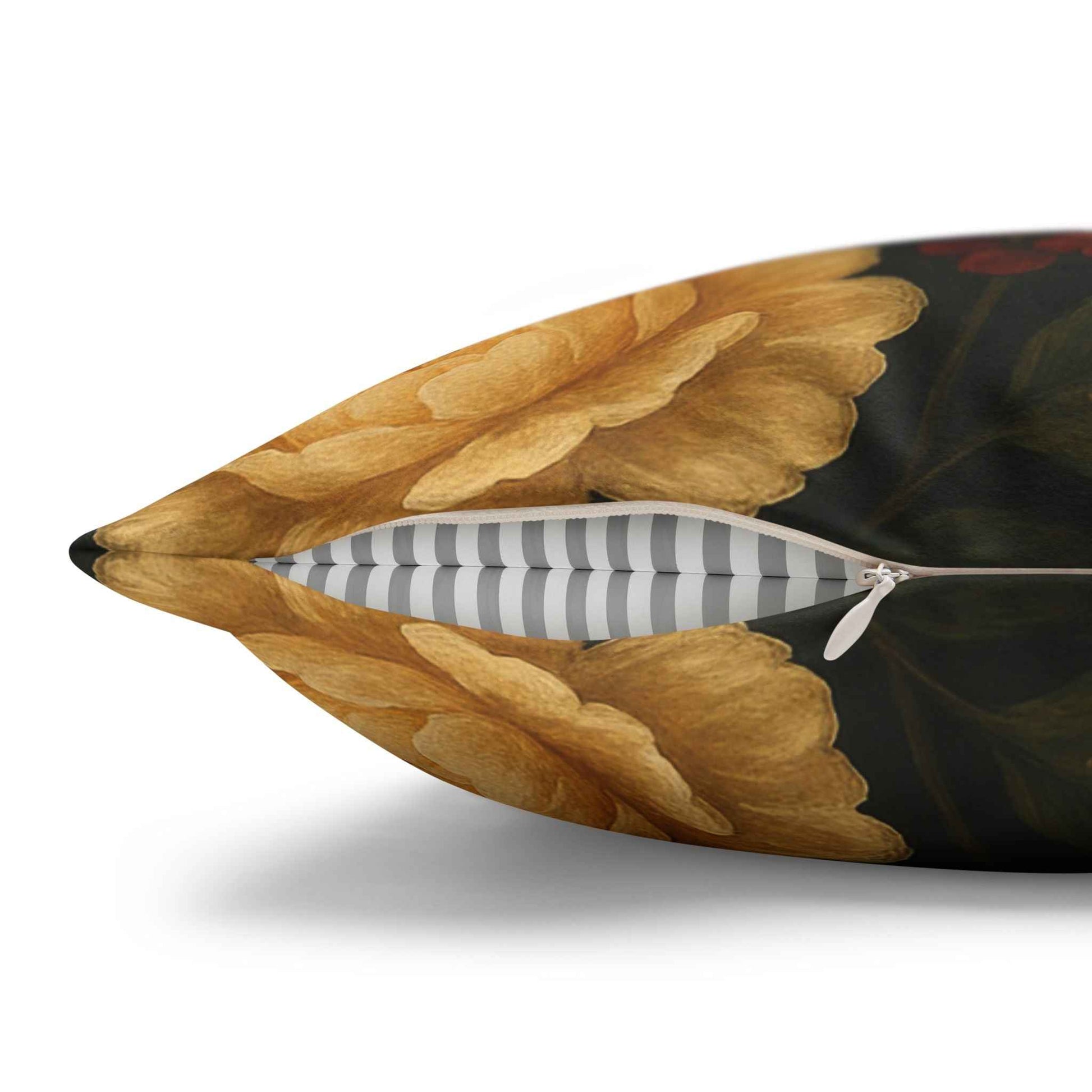 Bohemian Moth Faux Suede Pillow Cover