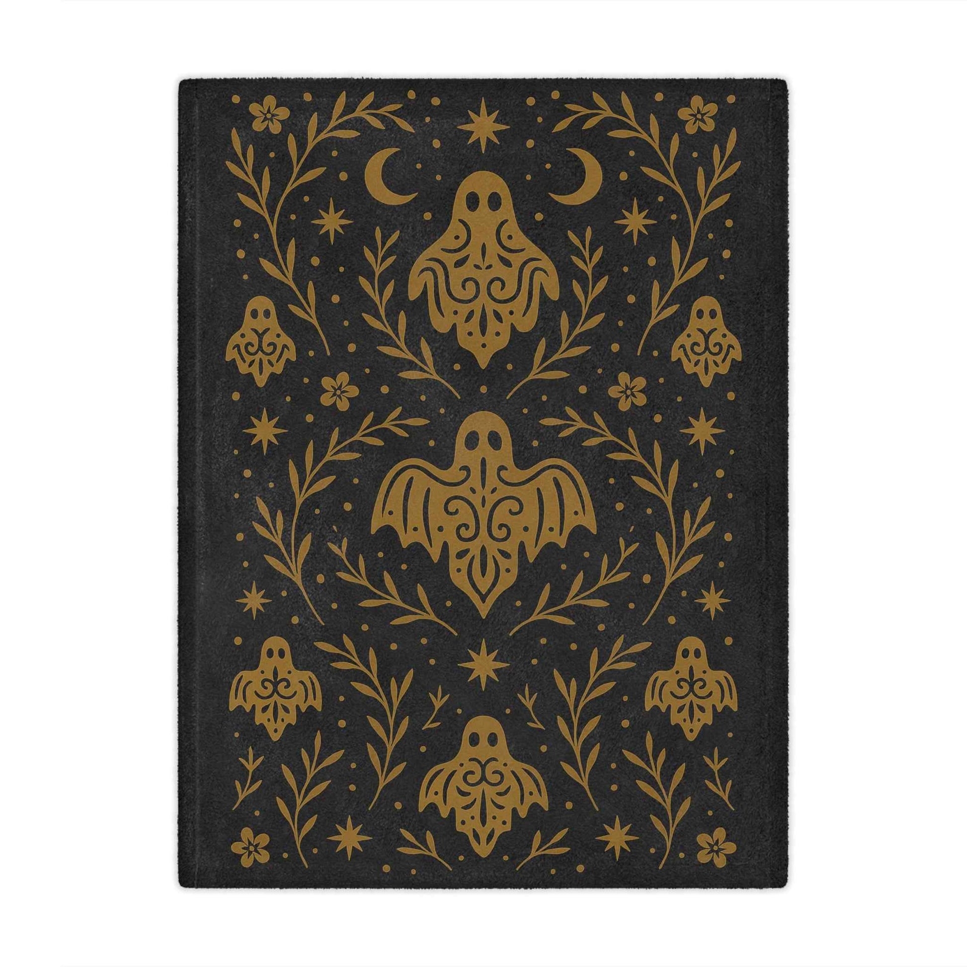 Gothic Ghost Minky Throw Blanket