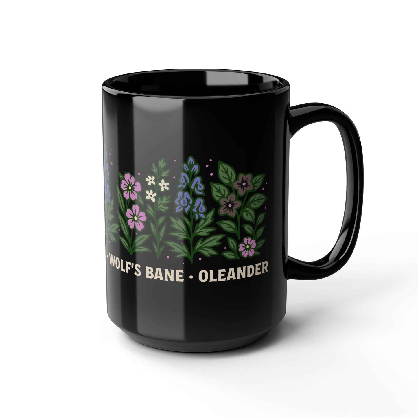 Gothic Botanical Witchy Mug