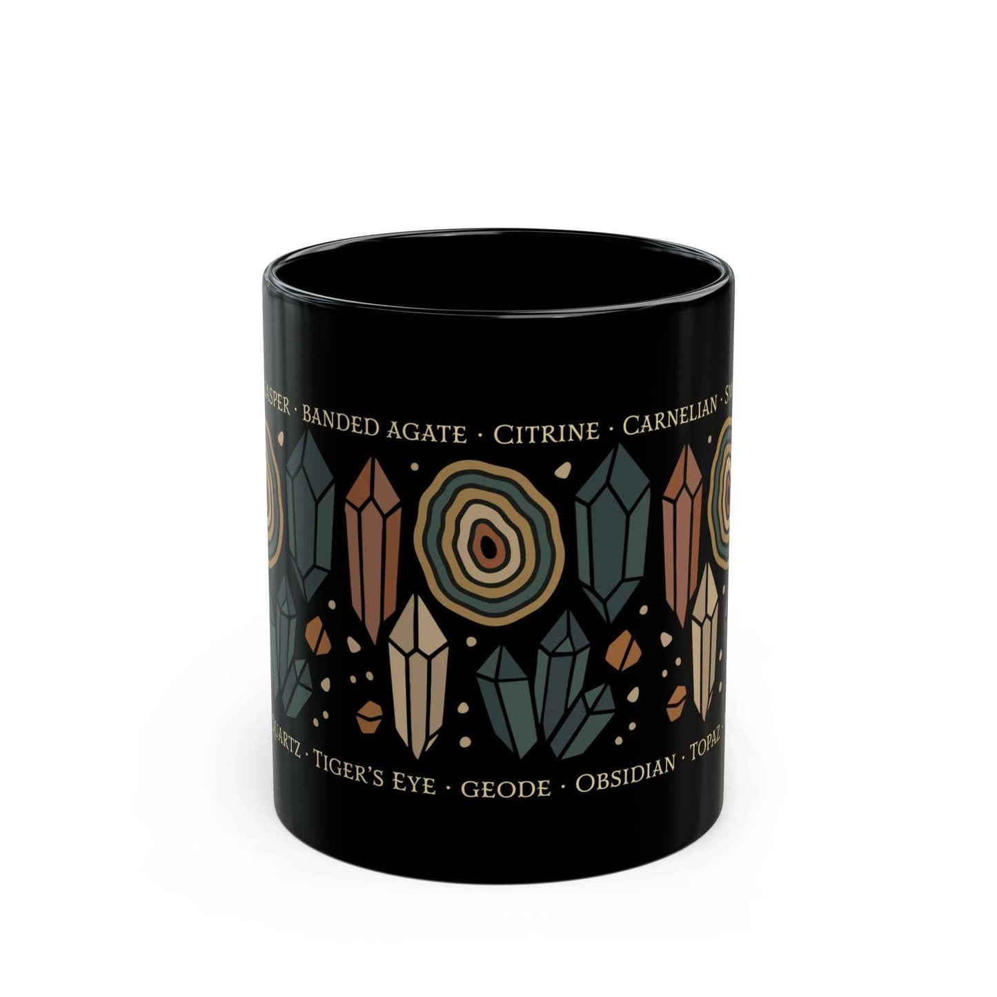 Agate and Crystals Rockhound Mug