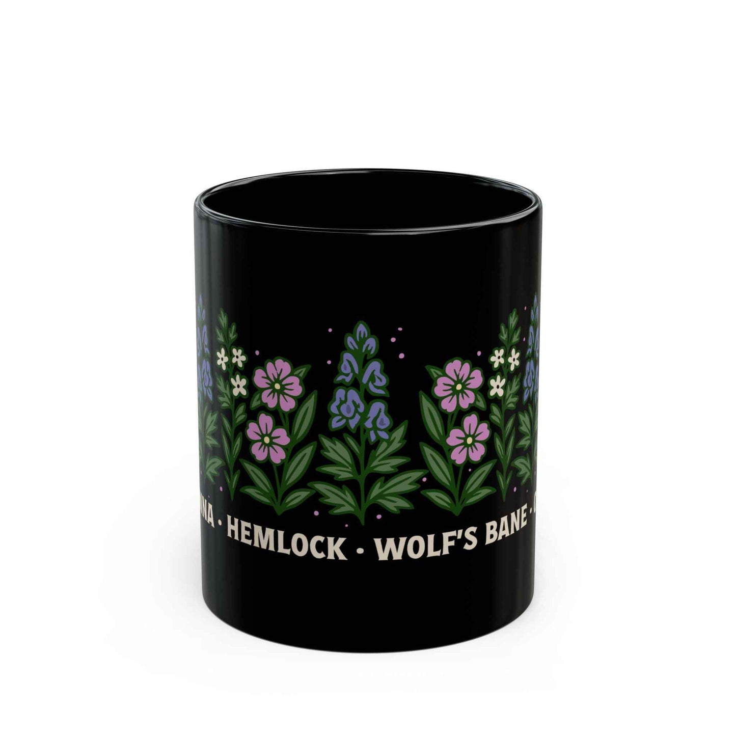 Gothic Botanical Witchy Mug