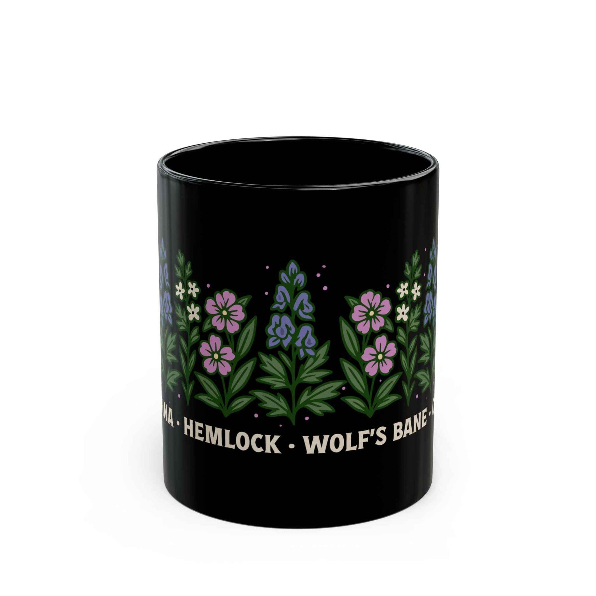 Gothic Botanical Witchy Mug
