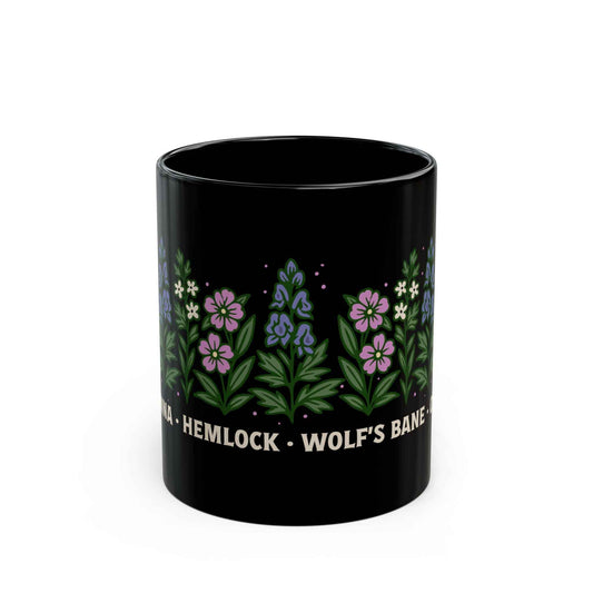 Gothic Botanical Witchy Mug