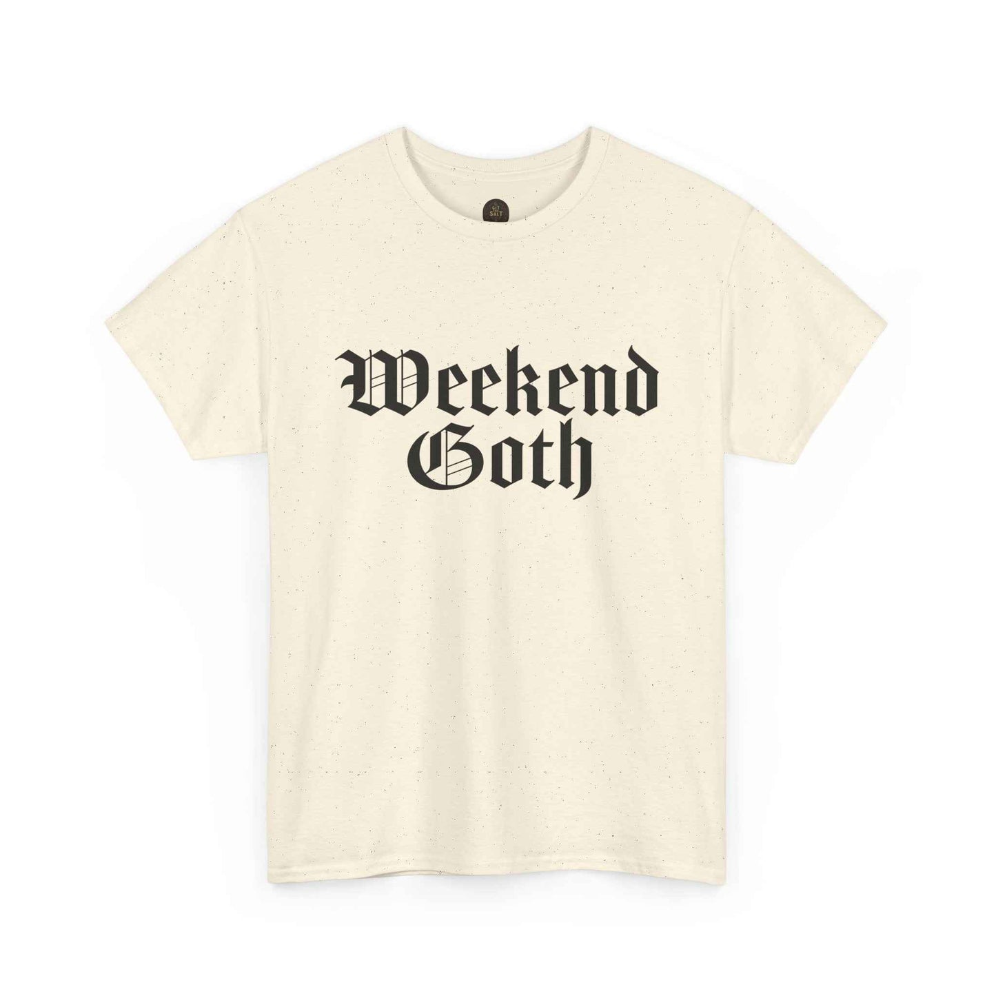 Weekend Goth Gothic Humor Basic Graphic Tee