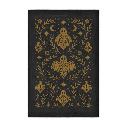 Gothic Ghost Minky Throw Blanket