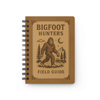 Bigfoot Hunter Field Guide 5x7 Cryptid Notebook