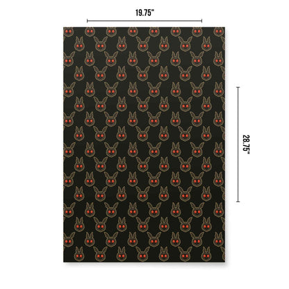 Mothman Wrapping Paper - Midnight Prophecy 3-Piece Cryptid Gift Wrap Set